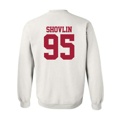 Stanford - NCAA Football : Adam Shovlin - Classic Shersey Crewneck Sweatshirt-1