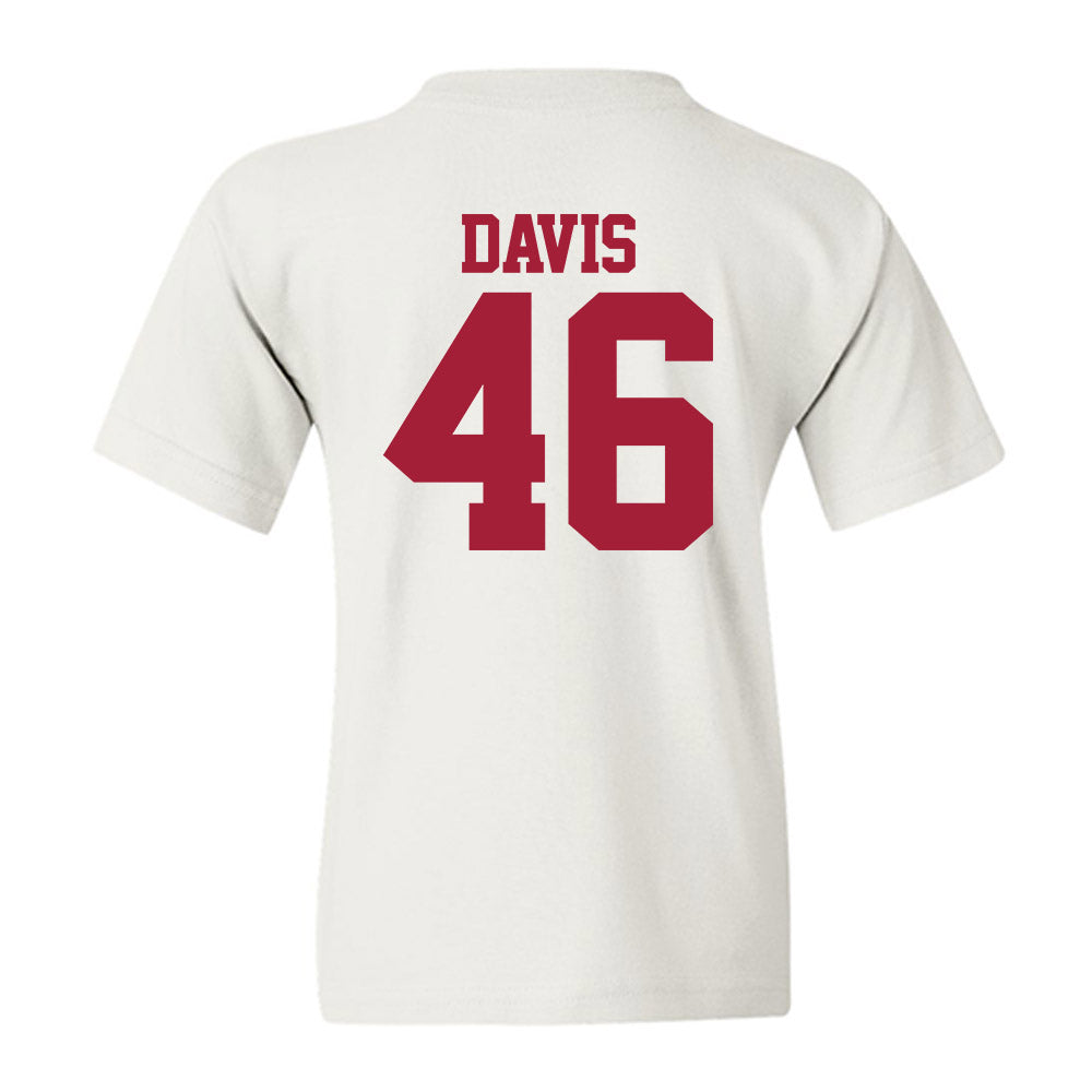 Stanford - NCAA Football : Carter Davis - Classic Shersey Youth T-Shirt-1