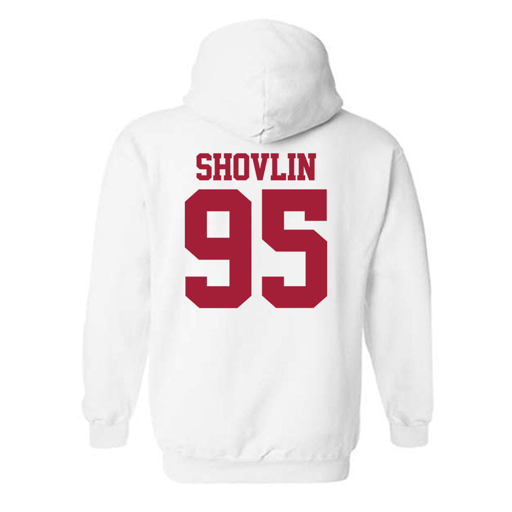 Stanford - NCAA Football : Adam Shovlin - Classic Shersey Hooded Sweatshirt-1
