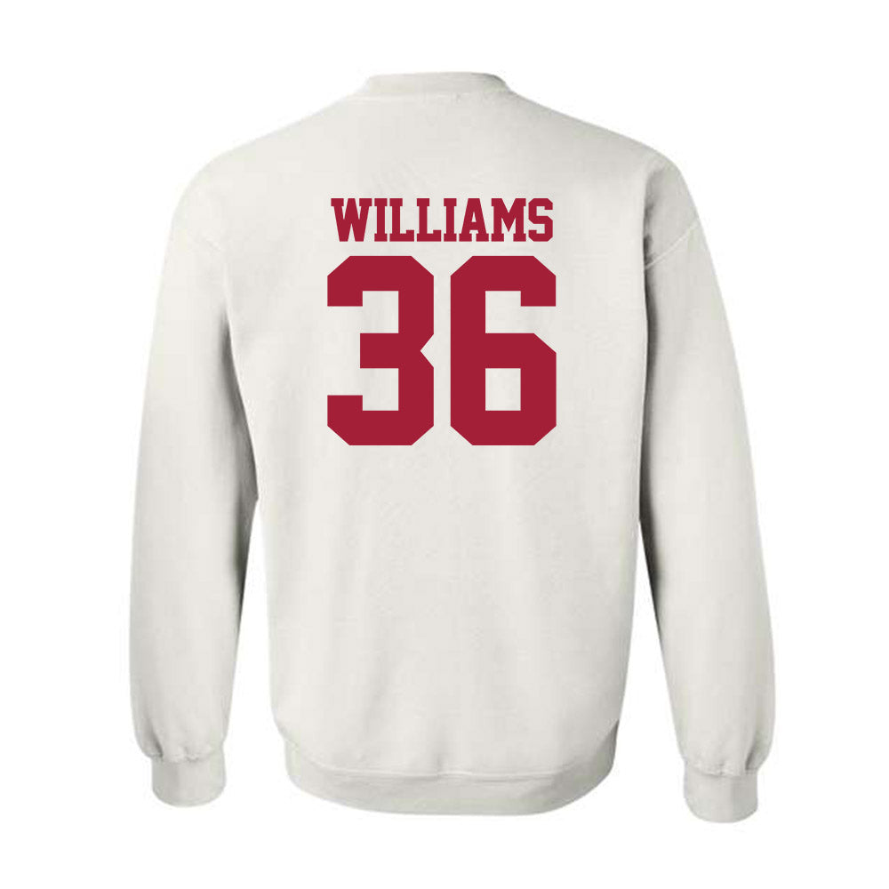 Stanford - NCAA Football : Tre Williams - Classic Shersey Crewneck Sweatshirt-1