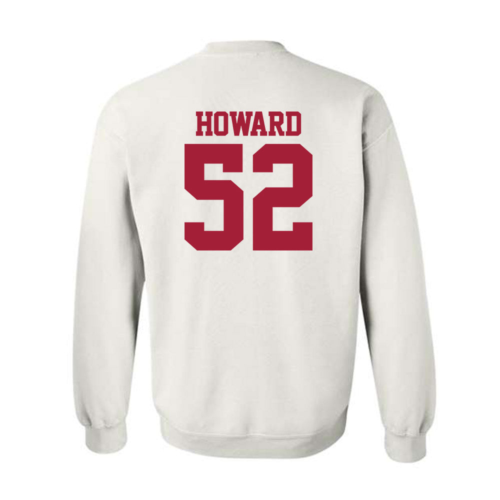 Stanford - NCAA Football : Sarrel Howard - Classic Shersey Crewneck Sweatshirt-1