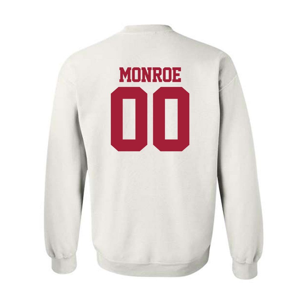 Stanford - NCAA Football : Marcus Monroe - Classic Shersey Crewneck Sweatshirt-1