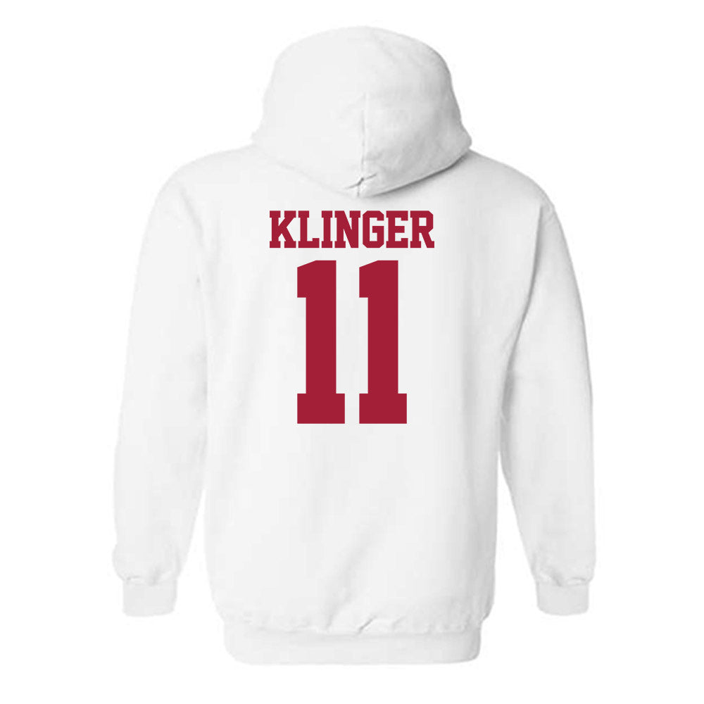 Stanford - NCAA Women's Soccer : Eleanor Klinger - Classic Shersey Hooded Sweatshirt-1