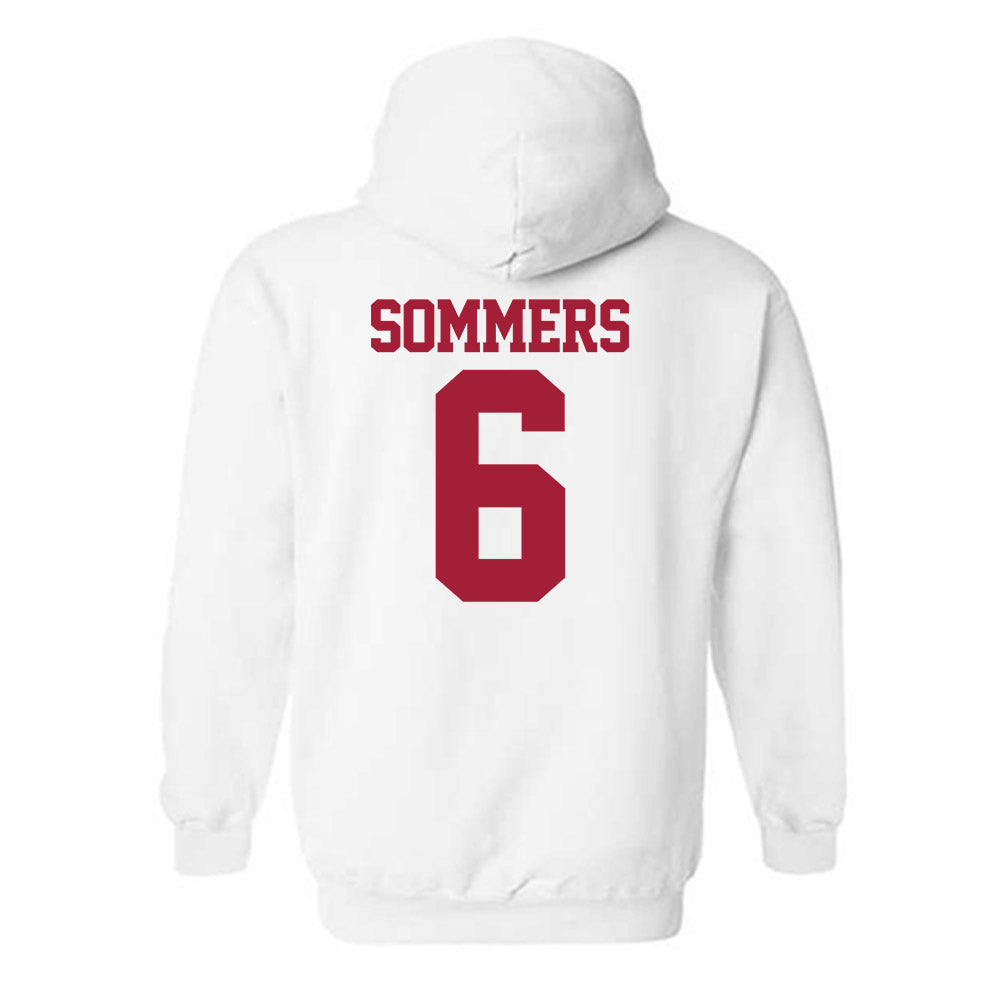 Stanford - NCAA Women's Lacrosse : Kaleigh Sommers - Classic Shersey Hooded Sweatshirt-1