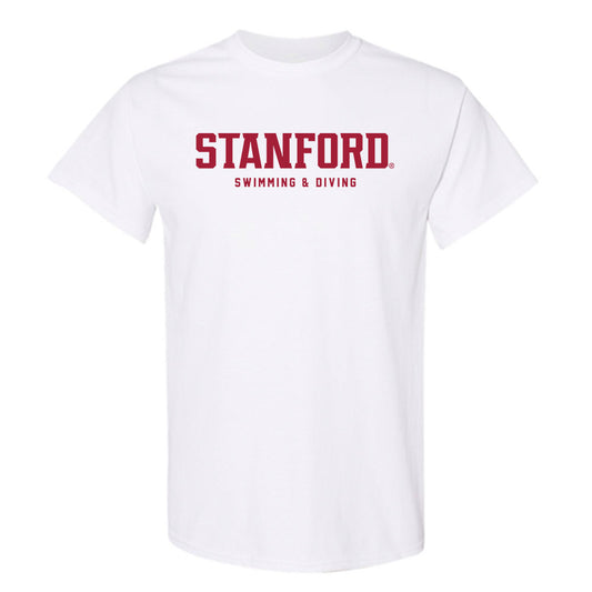 Stanford - NCAA Men's Swimming & Diving : Omer Wiener - Classic Shersey T-Shirt-0