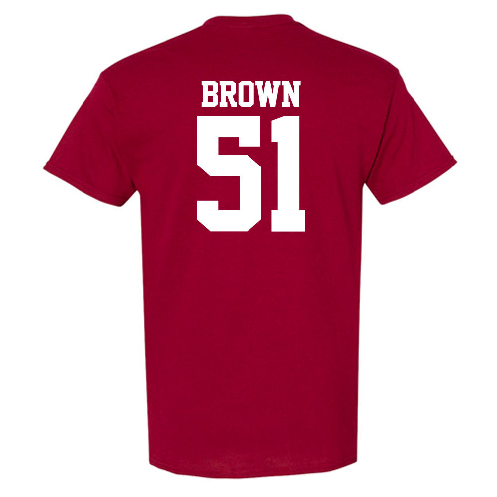Stanford - NCAA Football : Ziron Brown - Classic Shersey T-Shirt-1