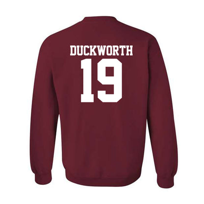 Stanford - NCAA Football : Jack Duckworth - Classic Shersey Crewneck Sweatshirt-1