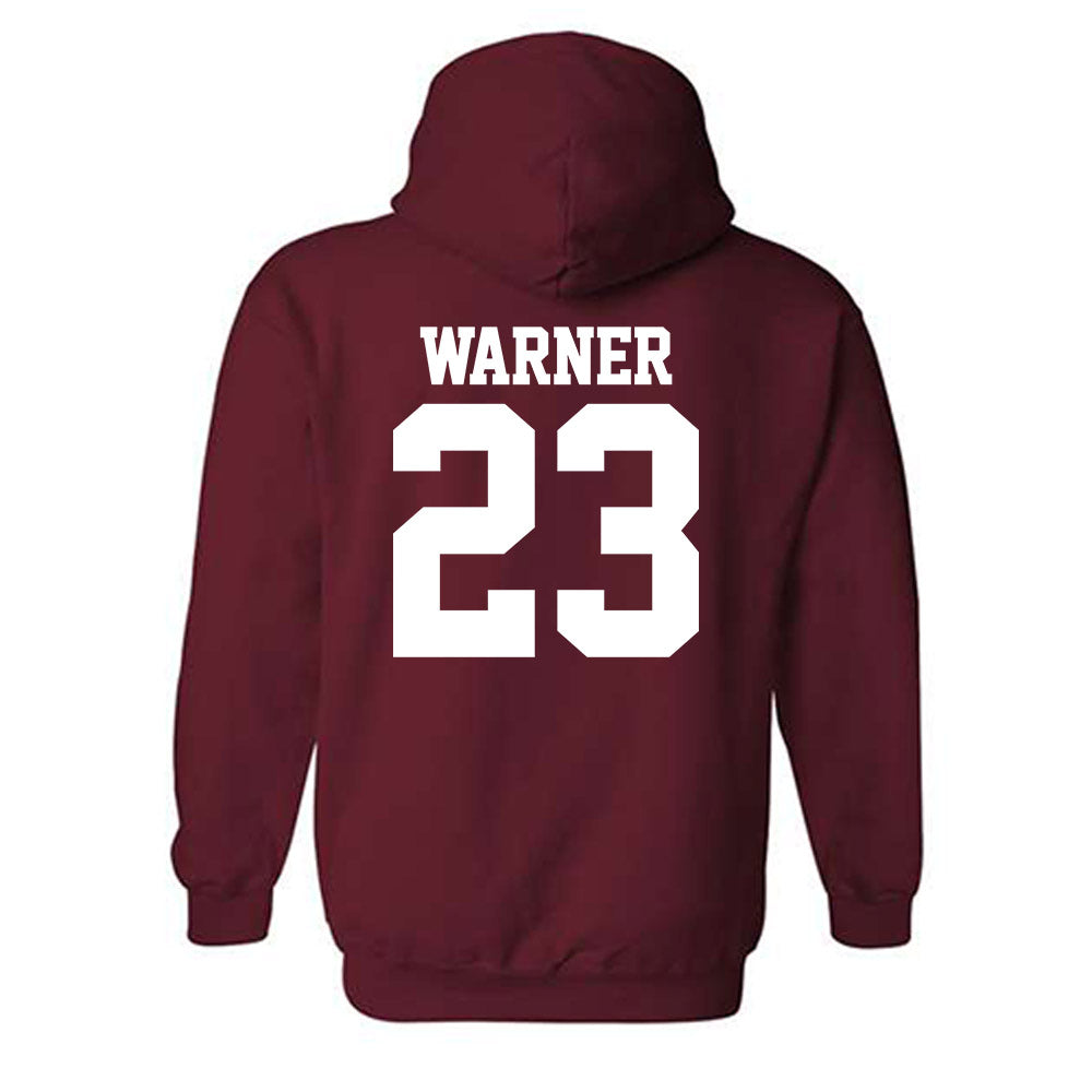 Stanford - NCAA Baseball : Parker Warner - Classic Shersey Hooded Sweatshirt-1