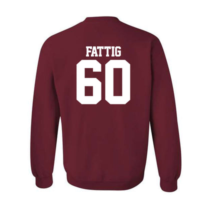 Stanford - NCAA Football : Nick Fattig - Classic Shersey Crewneck Sweatshirt-1