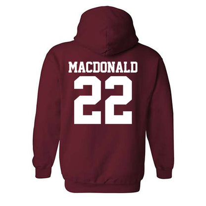 Stanford - NCAA Baseball : Cort MacDonald - Classic Shersey Hooded Sweatshirt-1