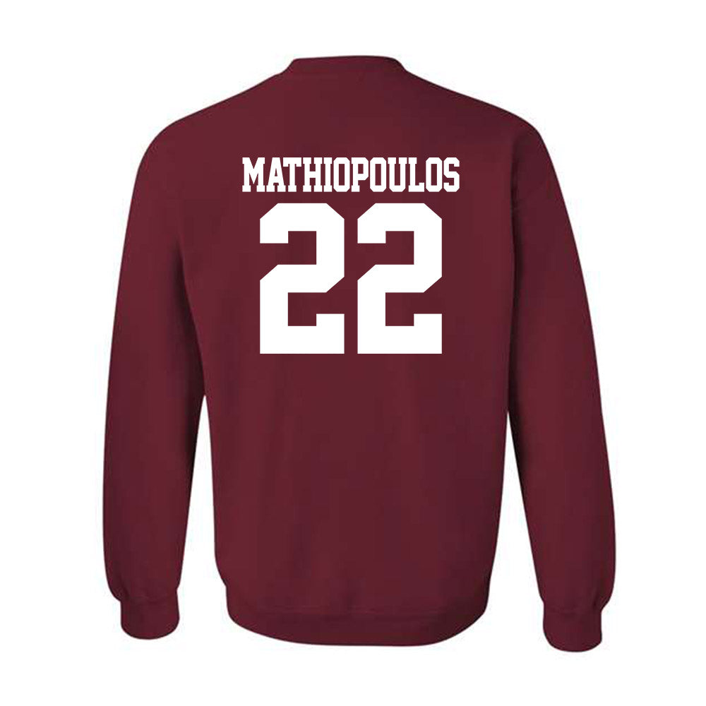 Stanford - NCAA Men's Water Polo : Konstantinos Mathiopoulos - Classic Shersey Crewneck Sweatshirt-1