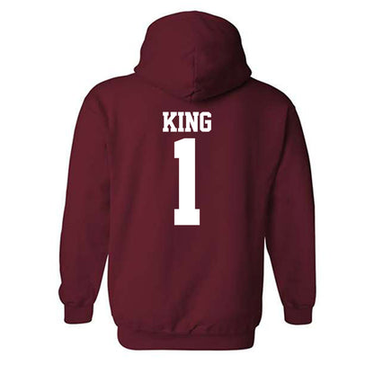 Stanford - NCAA Women's Water Polo : Jackie King - Classic Shersey Hooded Sweatshirt-1