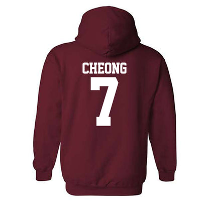 Stanford - NCAA Baseball : Philip Cheong - Classic Shersey Hooded Sweatshirt-1