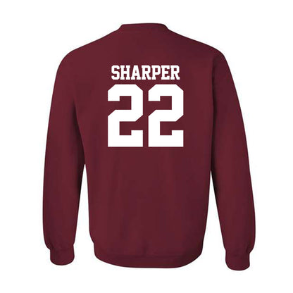Stanford - NCAA Football : Daylen Sharper - Classic Shersey Crewneck Sweatshirt-1