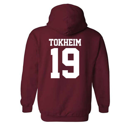 Stanford - NCAA Baseball : Teddy Tokheim - Classic Shersey Hooded Sweatshirt-1