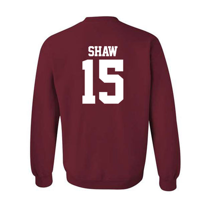 Stanford - NCAA Football : Carter Shaw - Classic Shersey Crewneck Sweatshirt-1
