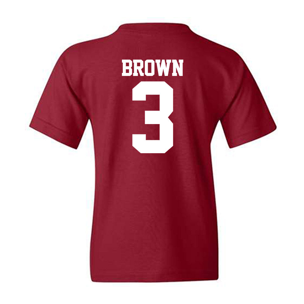 Stanford - NCAA Football : Marcus Brown - Classic Shersey Youth T-Shirt-1