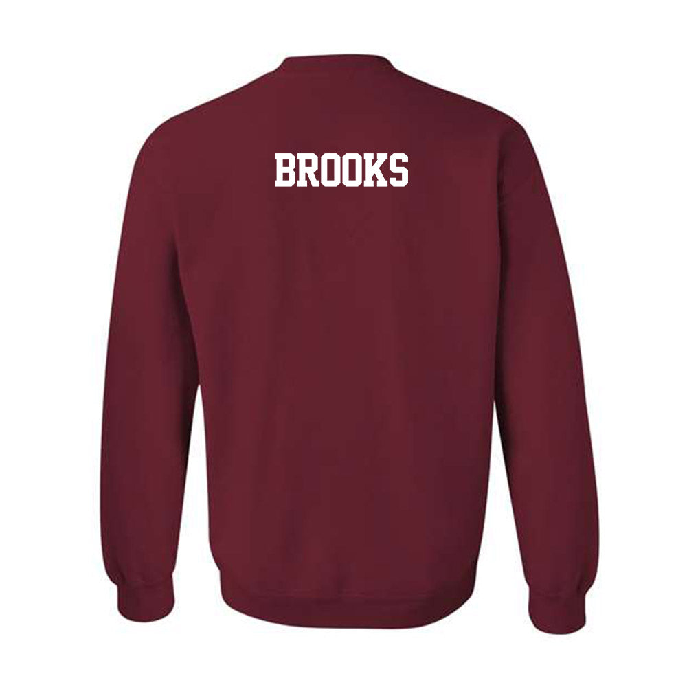 Stanford - NCAA Men's Track & Field : Brandon Brooks - Classic Shersey Crewneck Sweatshirt-1