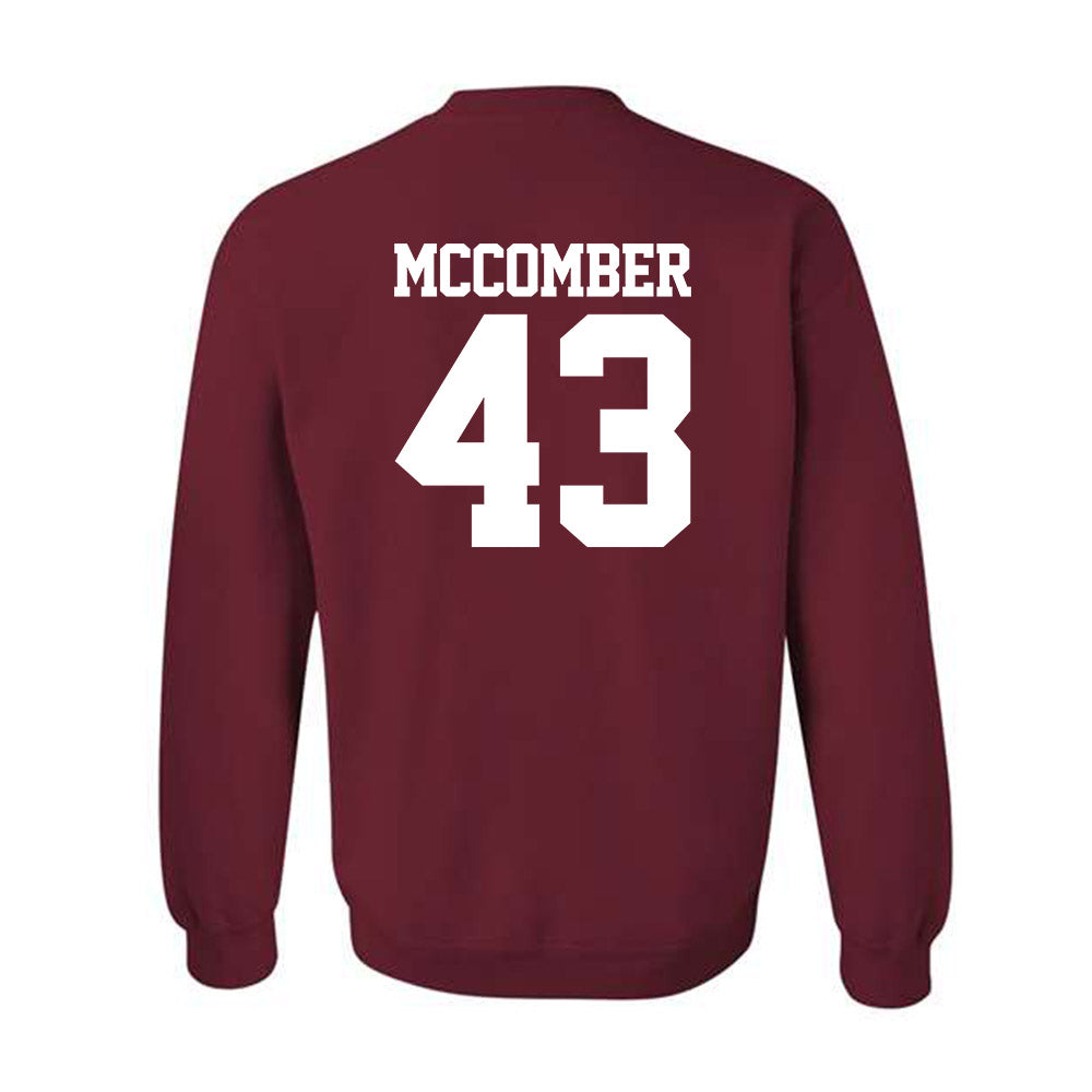 Stanford - NCAA Football : Landon McComber - Classic Shersey Crewneck Sweatshirt-1
