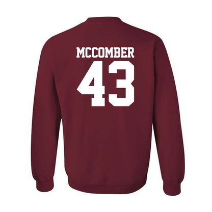 Stanford - NCAA Football : Landon McComber - Classic Shersey Crewneck Sweatshirt-1
