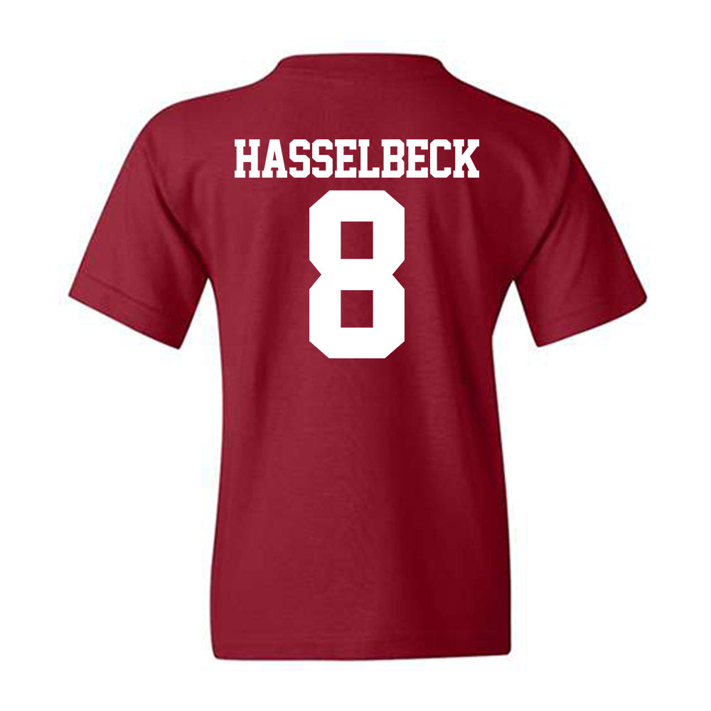 Stanford - NCAA Women's Lacrosse : Mallory Hasselbeck - Classic Shersey Youth T-Shirt-1