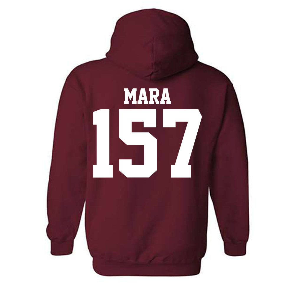 Stanford - NCAA Wrestling : Jason Mara - Classic Shersey Hooded Sweatshirt-1