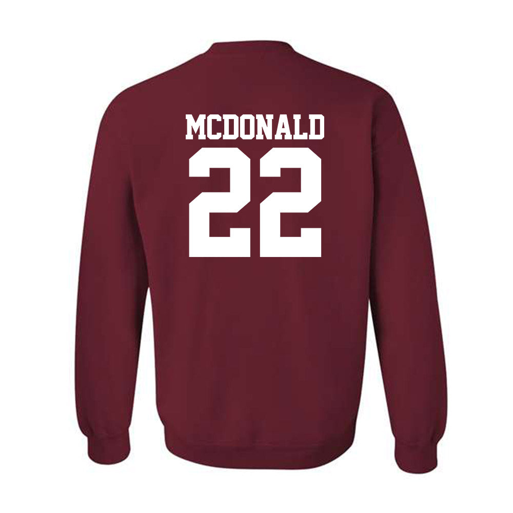 Stanford - NCAA Football : Zaiden McDonald - Classic Shersey Crewneck Sweatshirt-1