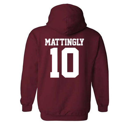 Stanford - NCAA Football : Sam Mattingly - Classic Shersey Hooded Sweatshirt-1