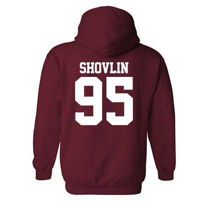 Stanford - NCAA Football : Adam Shovlin - Classic Shersey Hooded Sweatshirt-1