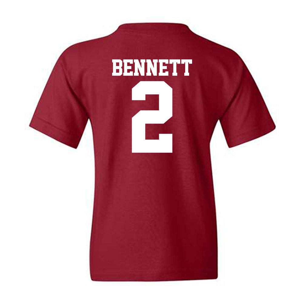 Stanford - NCAA Men's Soccer : Brad Bennett - Classic Shersey Youth T-Shirt-1