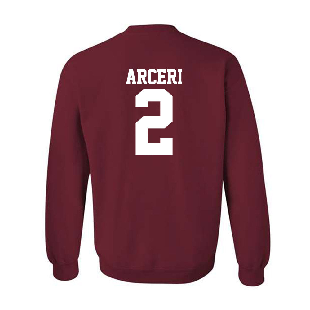 Stanford - NCAA Women's Lacrosse : Ava Arceri - Classic Shersey Crewneck Sweatshirt-1