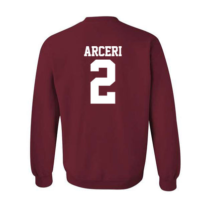 Stanford - NCAA Women's Lacrosse : Ava Arceri - Classic Shersey Crewneck Sweatshirt-1