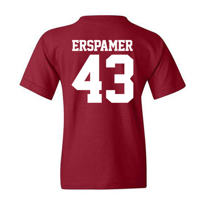Stanford - NCAA Baseball : Mike Erspamer - Classic Shersey Youth T-Shirt-1