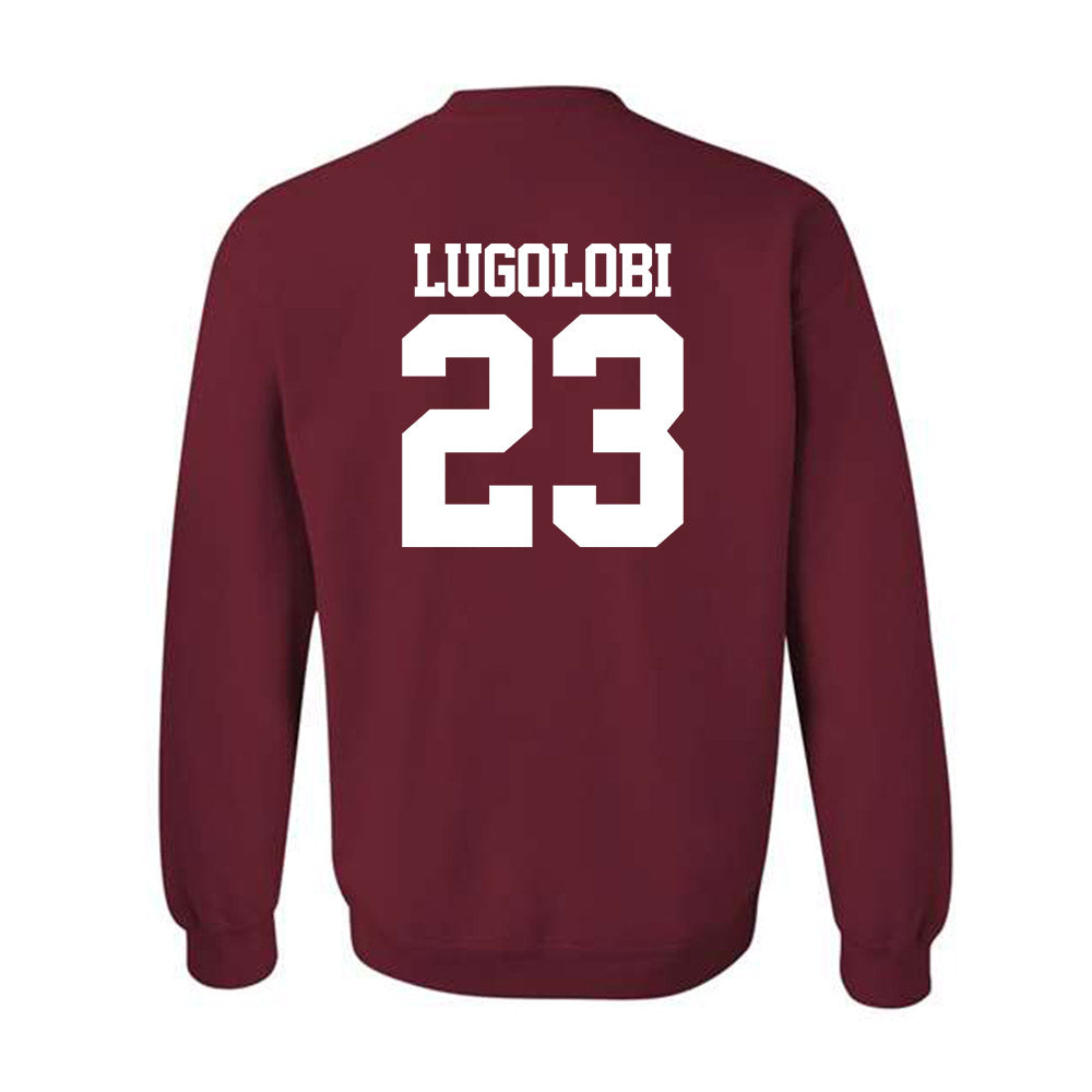 Stanford - NCAA Football : Wassie Lugolobi - Classic Shersey Crewneck Sweatshirt-1