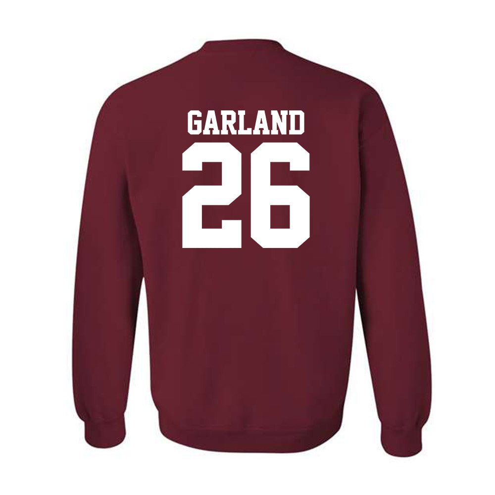 Stanford - NCAA Football : Chris Garland - Classic Shersey Crewneck Sweatshirt-1