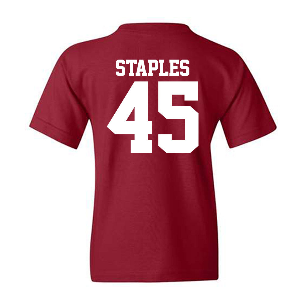 Stanford - NCAA Football : omar staples - Classic Shersey Youth T-Shirt-1