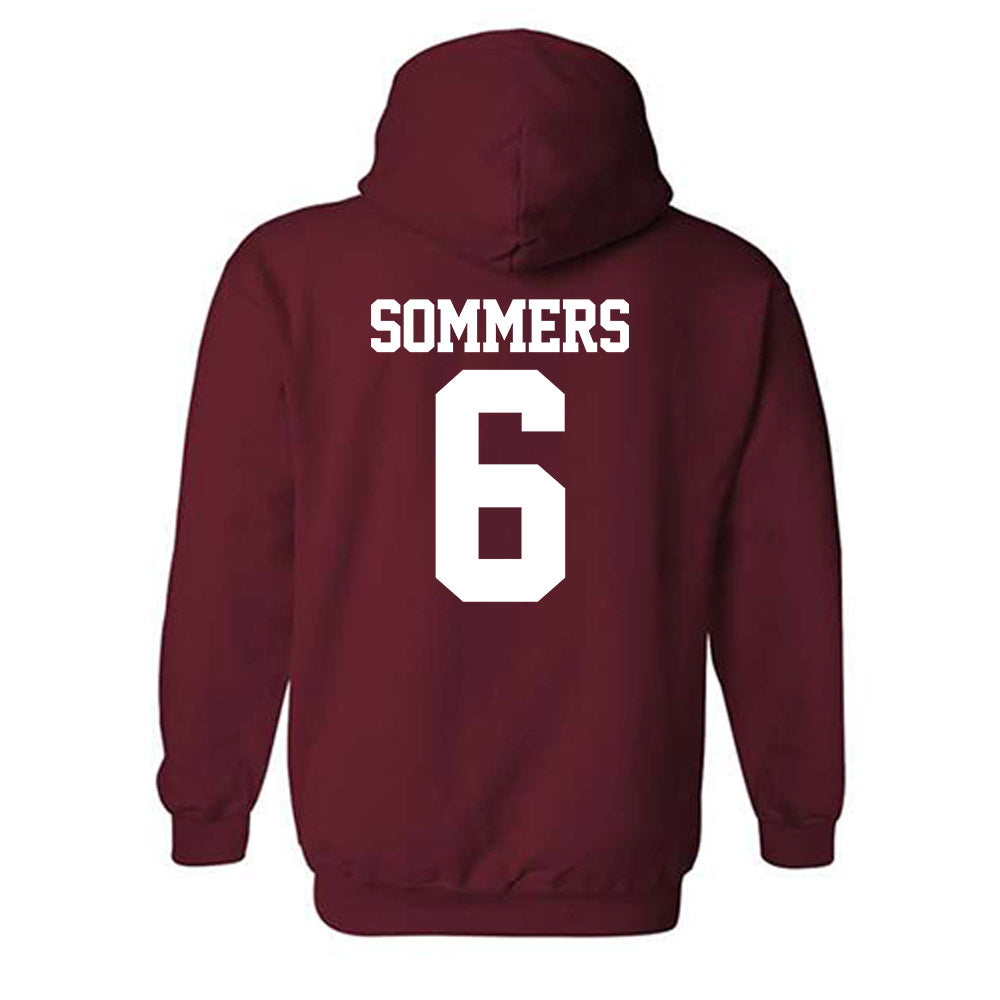 Stanford - NCAA Women's Lacrosse : Kaleigh Sommers - Classic Shersey Hooded Sweatshirt-1