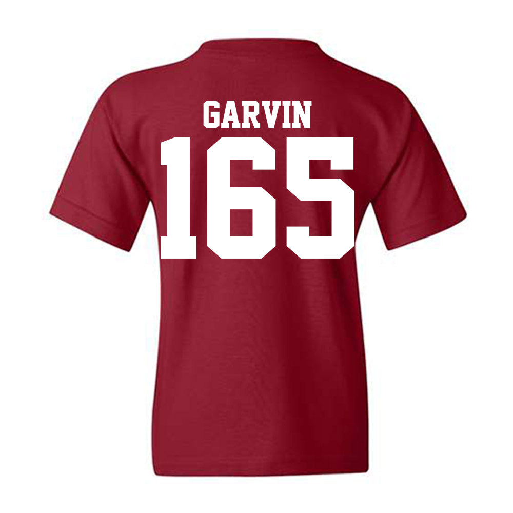 Stanford - NCAA Wrestling : Hunter Garvin - Classic Shersey Youth T-Shirt-1