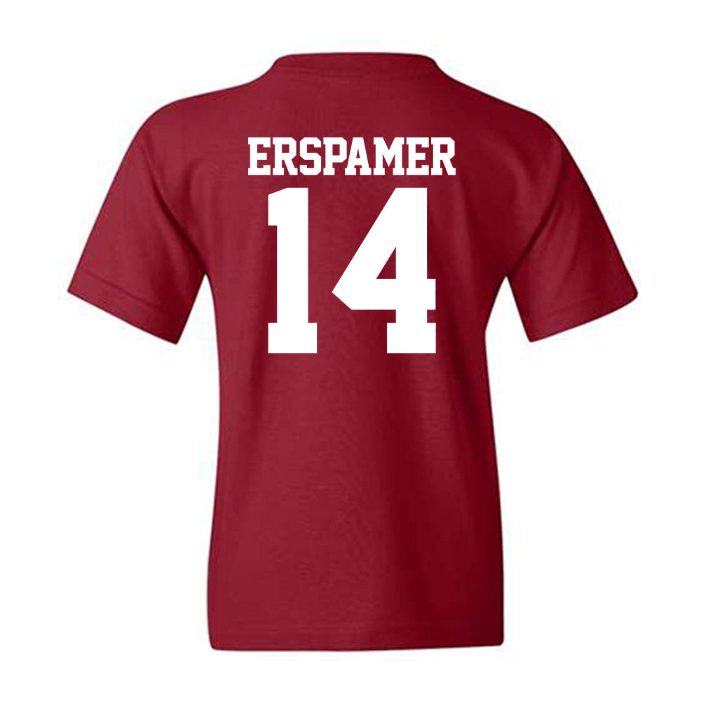 Stanford - NCAA Baseball : Mike Erspamer - Classic Shersey Youth T-Shirt-1