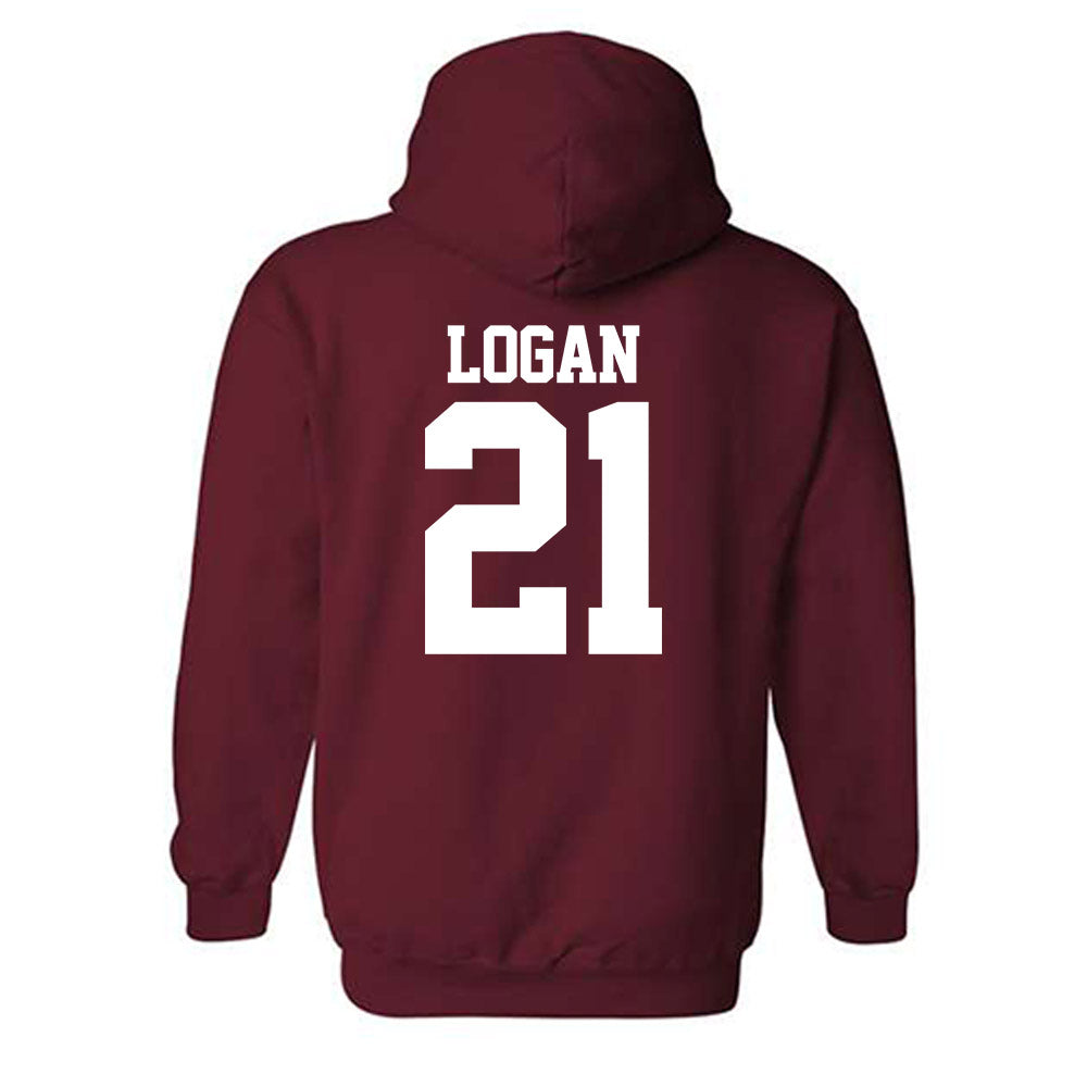 Stanford - NCAA Men's Soccer : Dillon Logan - Classic Shersey Hooded Sweatshirt-1