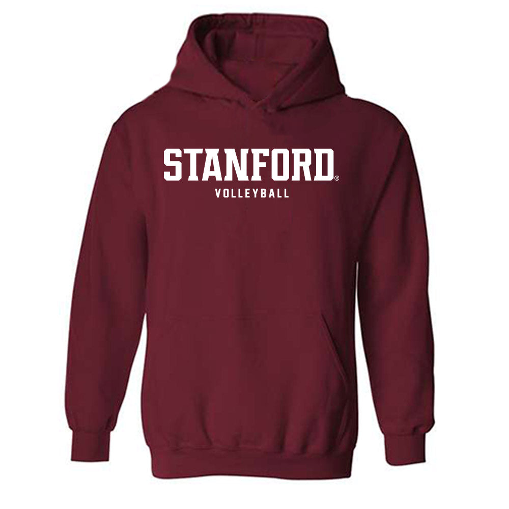 Stanford - NCAA Women's Volleyball : Lizzy Andrew - Classic Shersey Hooded Sweatshirt-0