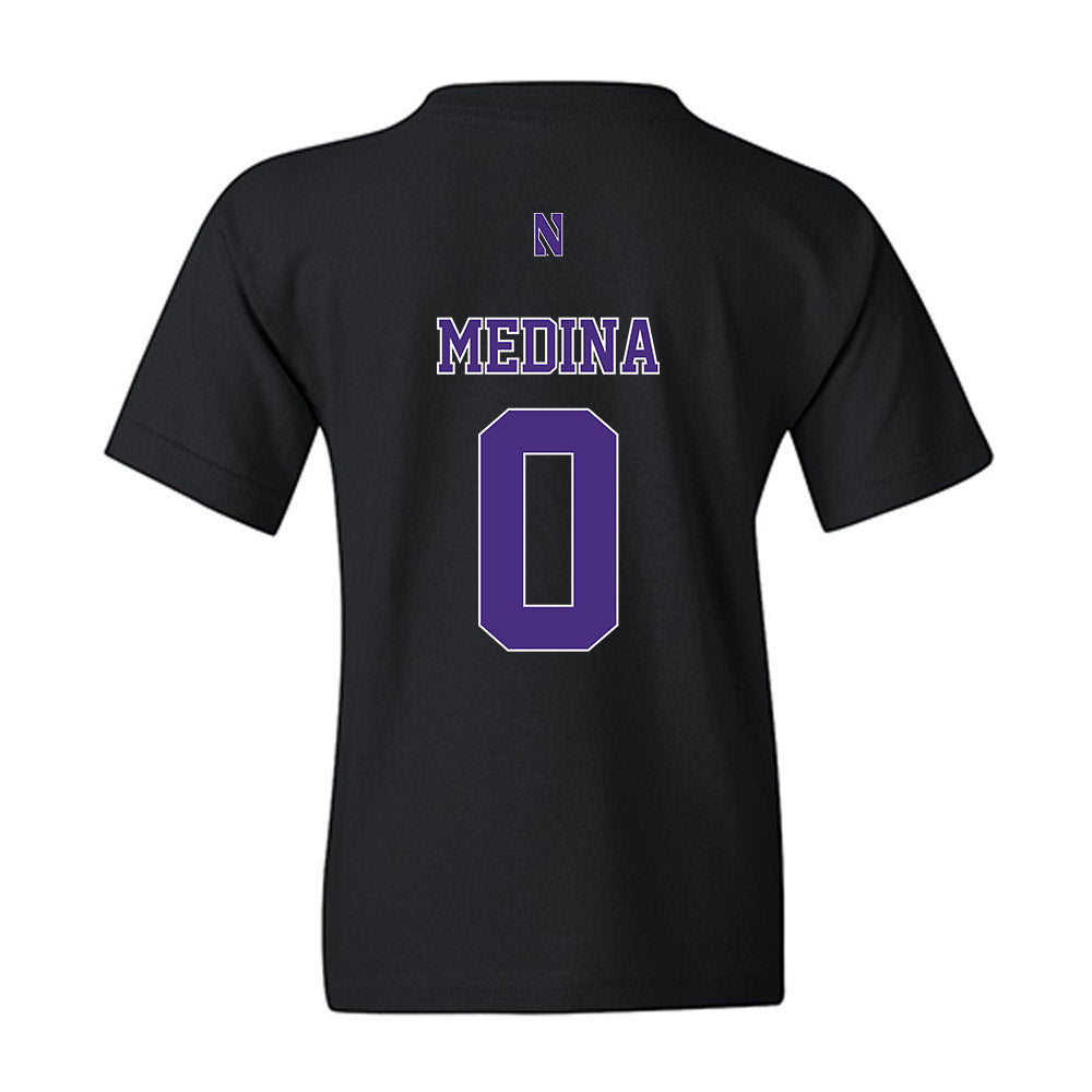 Northwestern - NCAA Softball : Tru Medina - Classic Shersey Youth T-Shirt-1