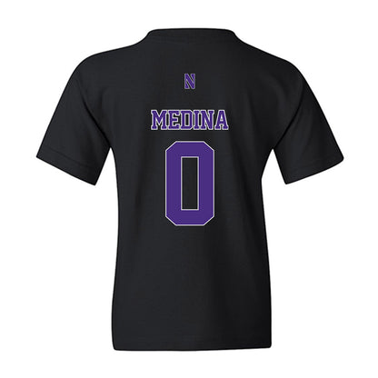 Northwestern - NCAA Softball : Tru Medina - Classic Shersey Youth T-Shirt-1