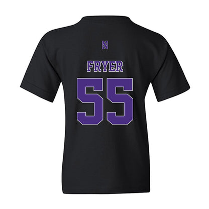 Northwestern - NCAA Baseball : Justin Fryer - Classic Shersey Youth T-Shirt-1