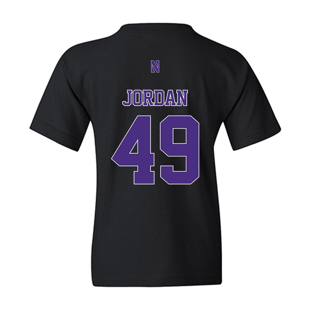 Northwestern - NCAA Football : Amare Jordan - Classic Shersey Youth T-Shirt-1