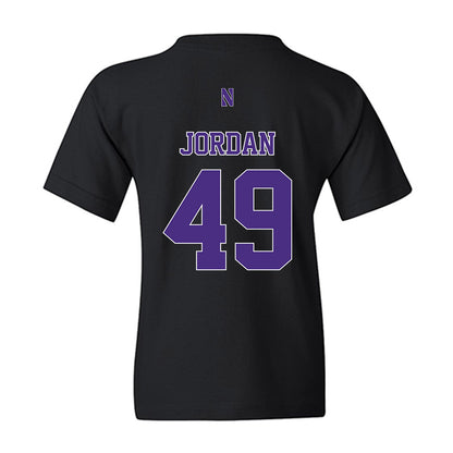Northwestern - NCAA Football : Amare Jordan - Classic Shersey Youth T-Shirt-1