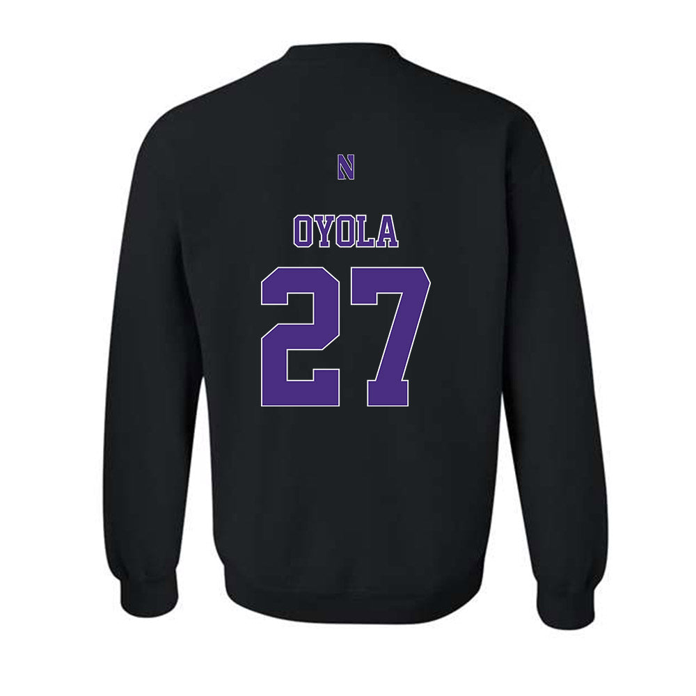 Northwestern - NCAA Football : Jack Oyola - Classic Shersey Crewneck Sweatshirt