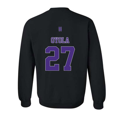 Northwestern - NCAA Football : Jack Oyola - Classic Shersey Crewneck Sweatshirt