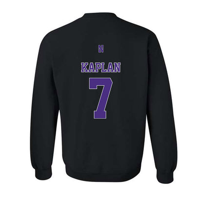 Northwestern - NCAA Baseball : Marty Kaplan - Classic Shersey Crewneck Sweatshirt-1