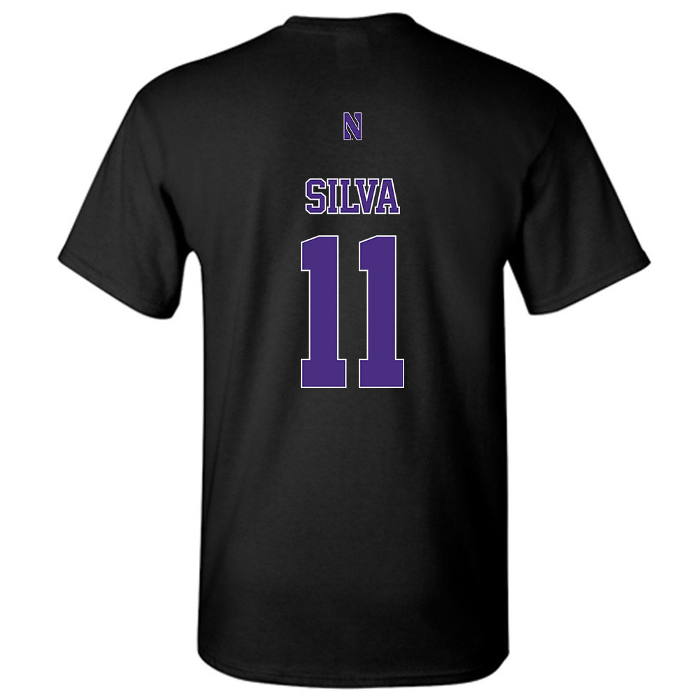 Northwestern - NCAA Men's Soccer : Marco Silva - Classic Shersey T-Shirt-1